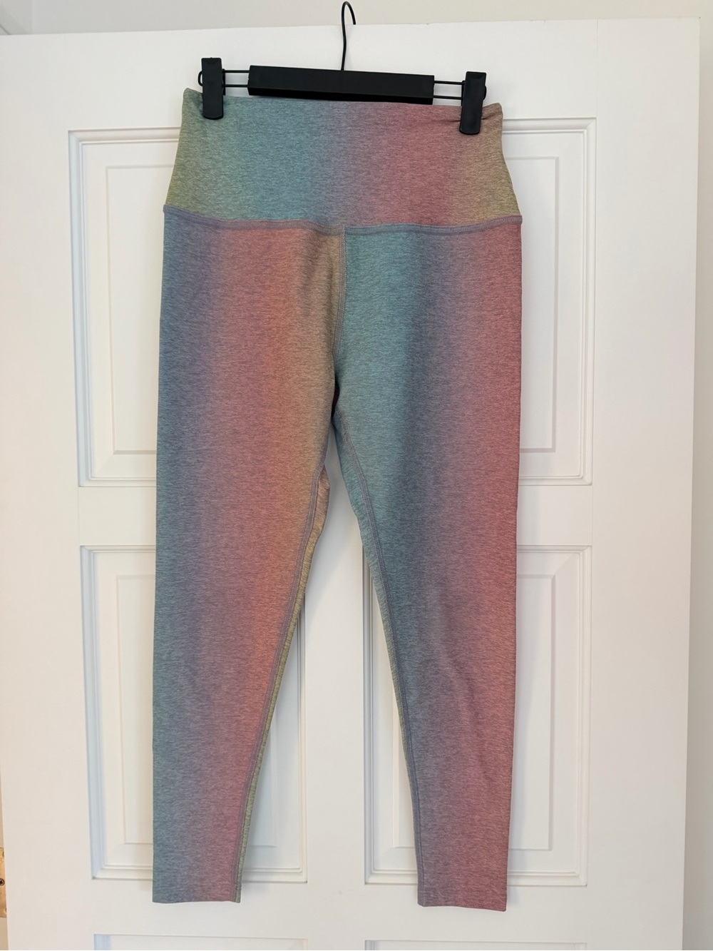 Beyond Yoga High-Waist Rainbow Ombre Leggings